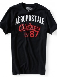 Pánské tričko Aero 87 California - Černá