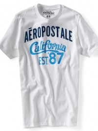Pánské tričko Aero 87 California - Bílá