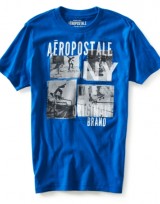 Pánské tričko Aero Skate Photo - Modrá