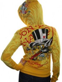 Dámská mikina Los Angeles Hoodie - Žlutá