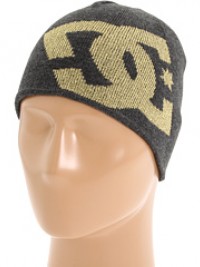 Dámská čepice, kulich DC Big Star Beanie W - Šedá/zlatá